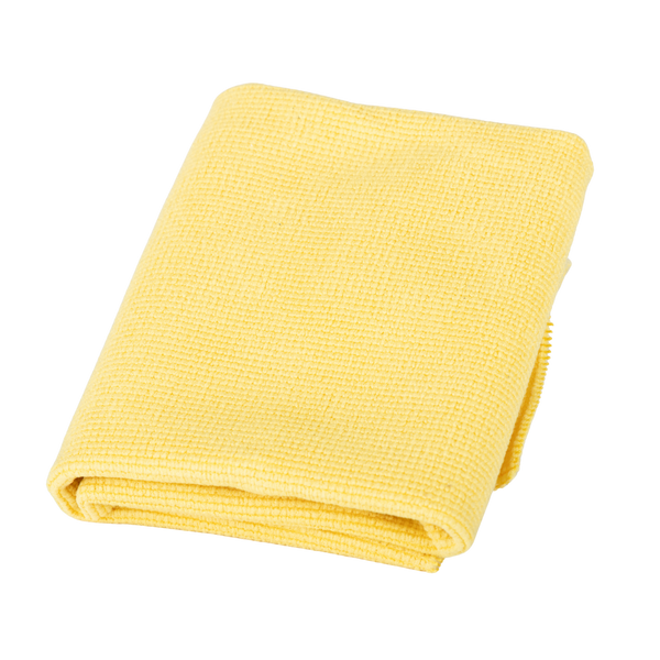 Micro-Wash rumena visoko vpojni mikrovlakna krpa za intenzivno čiščenje