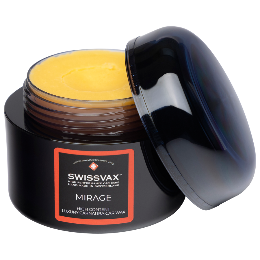 Mirage 40 Vol% Carnauba Wax lotus učinek na vseh lakih