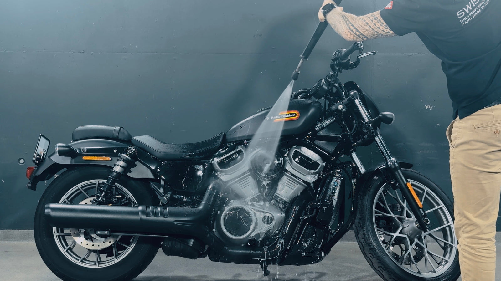 Motorcycle Wash Opaque šampon za mat lak motornega kolesa Tutorial